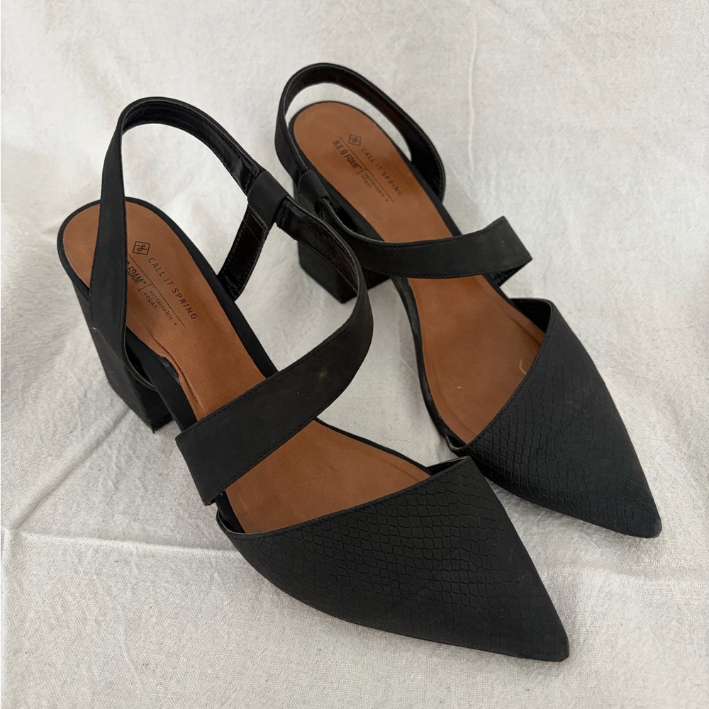 Call it spring block heels